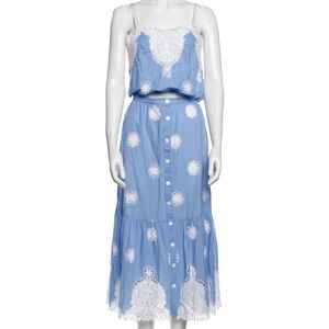 Miguelina lace skirt set